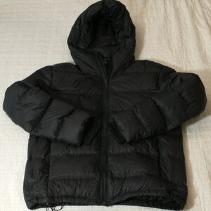 Saks Fifth Avenue Duck Down Filled Black Puffer, Women's‎ Size Small, Drawstring